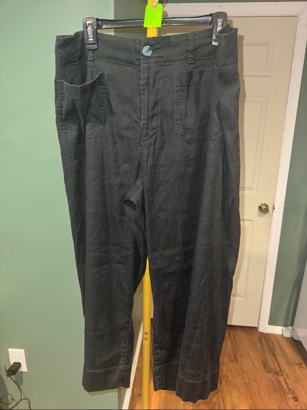 Anthropologie Maeve The Colette Wide Leg Crop Pants Sz 18W